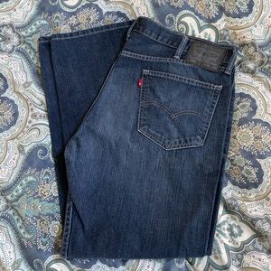 MENS Levi 505 Dark Wash Jeans